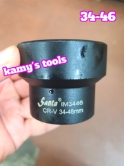 Đầu tuýp khẩu 2 đầu 39mm 41mm và 34mm 46mm lỗ vuông 1/2 inch thép đen cao cấp