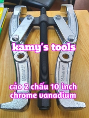 Cảo 2 Chấu 10 Inch Wetools Chrome Vanadium, Vam 2 Chấu 10 Inch