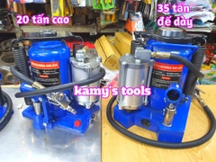 Kích Con Đội Thủy Lực Dùng Hơi 20 Tấn Và 35 Tấn Đế Dày (Đội Hơi, Kích Hơi)