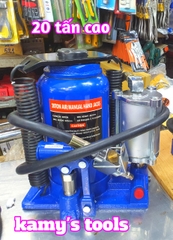 Kích Con Đội Thủy Lực Dùng Hơi 20 Tấn Và 35 Tấn Đế Dày (Đội Hơi, Kích Hơi)