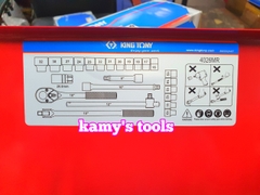 Bộ Tuýp Khẩu 24 Chi Tiết 1/2 inch Kingtony 10-32mm Hệ Mét Hệ Inch 4526mr01 Và 4526sr (Bộ Đầu Tuýp, Bộ Đầu Khẩu, Bộ Đầu Chụp)