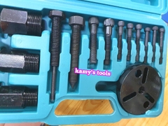 Dụng cụ tháo mặt hít lốc điều hòa ô tô 14 chi tiết, vam cảo mặt hít điều hòa