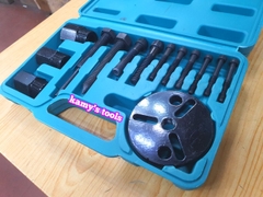 Dụng cụ tháo mặt hít lốc điều hòa ô tô 14 chi tiết, vam cảo mặt hít điều hòa