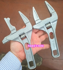 Mỏ lết miệng rộng 6-68mm, cờ lê vặn dây cấp nước bằng hợp kim nhôm dài 200mm