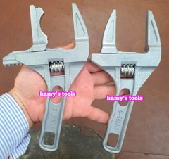 Mỏ lết miệng rộng 6-68mm, cờ lê vặn dây cấp nước bằng hợp kim nhôm dài 200mm