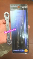 Cờ Lê Vòng 4 Đầu Mở Van Gas Lạnh Ct-122 Asian First Brand Taiwan (Van Mở Ga Lạnh 4 Đầu)