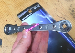 Cờ Lê Vòng 4 Đầu Mở Van Gas Lạnh Ct-122 Asian First Brand Taiwan (Van Mở Ga Lạnh 4 Đầu)