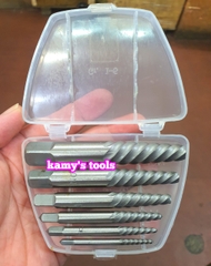 Bộ mũi vít ta rô tháo mở bu lông ốc vít gãy hỏng 6 cây SKC 1816 Nhật