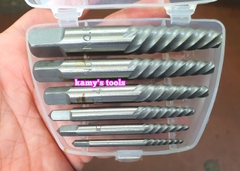 Bộ mũi vít ta rô tháo mở bu lông ốc vít gãy hỏng 6 cây SKC 1816 Nhật