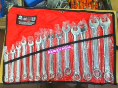 Bộ Cờ Lê Vòng Miệng Yeti 14 Cái 10-32mm Nặng Khoảng 2929g, Bộ Chìa Khóa Vòng Miệng Yeti