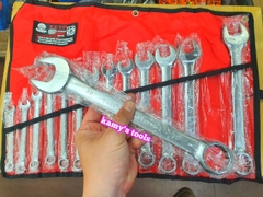 Bộ Cờ Lê Vòng Miệng Yeti 14 Cái 10-32mm Nặng Khoảng 2929g, Bộ Chìa Khóa Vòng Miệng Yeti