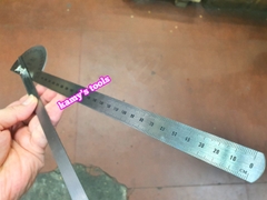 Thước Đo Góc 180 Độ Được Làm Từ Thép Không Gỉ Cmart Model D0025