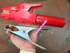 Kìm hàn cán gỗ 600a LS-600A và kìm kẹp mát mass 300a