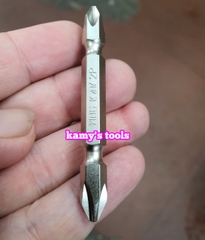 Mũi Bắn Vít 2 Đầu Bake 4 Cạnh Kingtony Dài 65mm 136502P bán lẻ từng cái