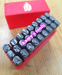 Bộ Đóng Chữ Xuôi Top YC-601 2mm 3mm 4mm 5mm 6mm