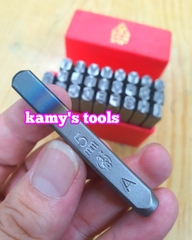 Bộ Đóng Chữ Xuôi Top YC-601 2mm 3mm 4mm 5mm 6mm