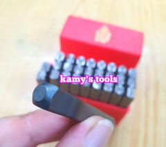 Bộ Đóng Chữ Xuôi Top YC-601 2mm 3mm 4mm 5mm 6mm