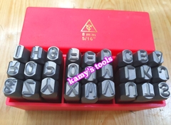 Bộ đóng chữ xuôi TOP YC-601 8mm YC-601-8.0