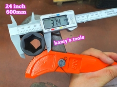 Mỏ Lết Răng Kẹp Nhanh Clip On Dài 450mm 600mm (Mỏ Lết Răng Đa Năng)