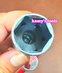Tay mở bugi 16mm 21mm dài 225mm 325mm đầu bẻ cong, đầu tuýp khẩu mở bugi