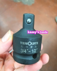 Đầu chuyển, đầu biến khẩu 1 ra 3/4, 3/4 ra 1, 1/2 ra 3/4 thép đen cao cấp