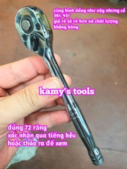 Cần Tuýp Tự Động 1/4 Cao Cấp 72 Răng, Cần Tự Động