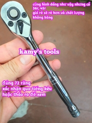 Cần Tuýp Tự Động 1/4 Cao Cấp 72 Răng, Cần Tự Động