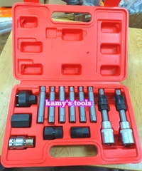 Bộ tuýp khẩu tháo mở puly máy phát 13 chi tiết