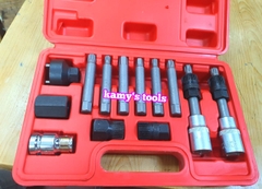 Bộ tuýp khẩu tháo mở puly máy phát 13 chi tiết