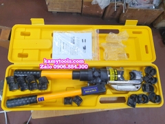 Kìm ép cos thủy lực HHY-510 TLP 16 tấn mở miệng 38mm đầu chữ C