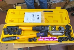 Kìm ép cos thủy lực HHY-510 TLP 16 tấn mở miệng 38mm đầu chữ C