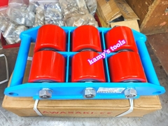 Con rùa đẩy hàng 8 tấn model CRA-6 6 bánh xe PU