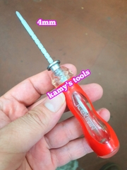 Tua vít 2 đầu bake dẹp 3mm 4mm tăng đơ và không tăng đơ dài ngắn