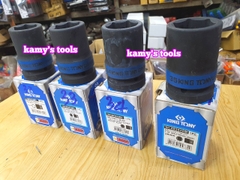 Đầu tuýp đầu khẩu đen dài lục giác dài 80mm Kingtony 1 inch 32mm 33mm 34mm 35mm 883532M 883533M 883534M 883535M