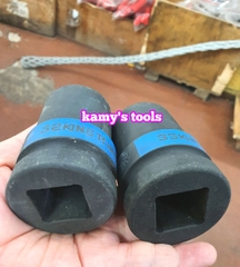 Đầu tuýp đầu khẩu đen dài lục giác dài 80mm Kingtony 1 inch 32mm 33mm 34mm 35mm 883532M 883533M 883534M 883535M