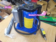 20 tấn Kích con đội thủy lực dùng hơi khí nén KM252342 265mm-515mm kamytools (đội hơi 20 tấn, kích hơi 20 tấn)