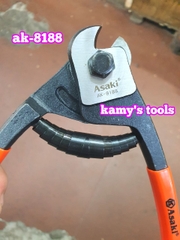 Kìm cắt cáp thép 200mm Asaki AK-8188, kềm cắt cáp