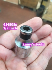Đầu chuyển 1/4 3/8 1/2 sang bắn vít 6.35mm Kingtony model 414808S, 2141, 314808S bán lẻ từng cái