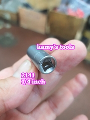 Đầu chuyển 1/4 3/8 1/2 sang bắn vít 6.35mm Kingtony model 414808S, 2141, 314808S bán lẻ từng cái