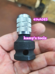 Đầu chuyển từ bu lông 1/2" sang bắn vít 6.35mm kingtony model 414A08S
