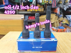 Đầu nối khúc nối đen cao cấp 1/2 inch Kingtony dài 3 inch 4 inch 5 inch 4260-03 4260-04 4260-05, cần nối