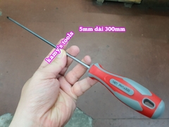 Tua vít bake dẹp kingtony ph1 5mm dài 300mm model 14210112 14220512, tô vít