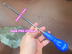 Tua vít bake dẹp Goodman 6mm Taiwan dài 38mm 100mm 150mm 200mm 250mm 300mm