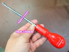 Tua vít bake dẹp Goodman 6mm Taiwan dài 38mm 100mm 150mm 200mm 250mm 300mm