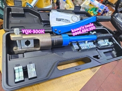 Kìm ép cos thủy lực YQK-300K XC tools 8 tấn bơm nhanh 16-300mm2