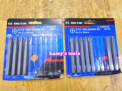 Mũi vít đóng bake PH2 PH3 PH4 Kingtony model 188002P 188003P 188004P dài 80mm