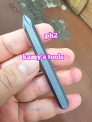 Mũi vít đóng bake PH2 PH3 PH4 Kingtony model 188002P 188003P 188004P dài 80mm