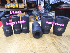 Đầu tuýp 3/4 inch dài 80mm Santa thép Cr-mo 16mm 17mm 18mm 19mm 20mm 21mm 22mm 23mm 24mm 25mm 26mm 27mm 28mm 29mm 30mm 31mm 32mm 33mm 34mm 35mm 36mm 38mm 39mm 40mm 41mm 42mm 44mm