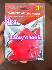 Nam châm ê ke vuông góc hàn cơ khí 12kg 22kg 33kg