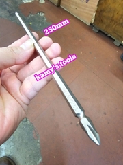 Mũi xiết bắn vít 2 đầu bake dẹp ph2 6mm đuôi 1/4 inch Standard dài 45mm 65mm 100mm 110mm 150mm 200mm 250mm (lẻ 1 cây)